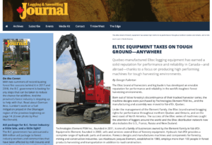 Logging & Sawmill Journal